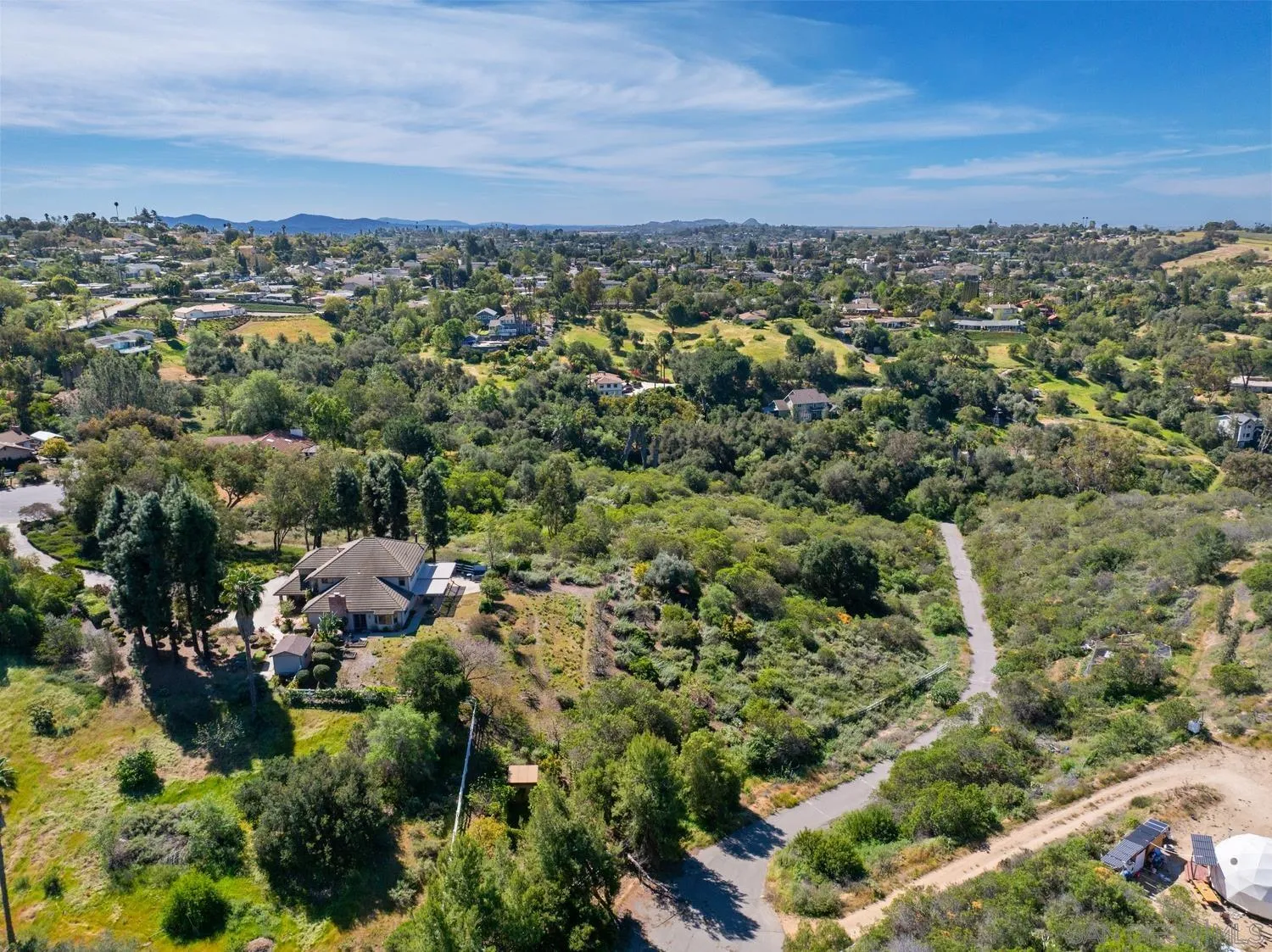 1282 Olive Avenue Fallbrook, CA 92028 - Photo 47 of 55 an aerial view of multiple house
