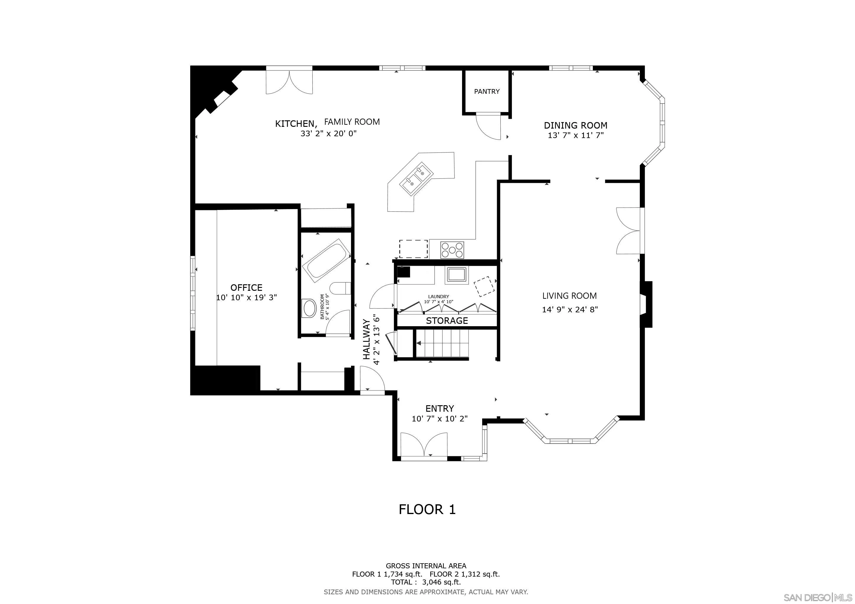 1282 Olive Avenue Fallbrook, CA 92028 - Photo 54 of 55 a picture of a wall with a white wall and a picture