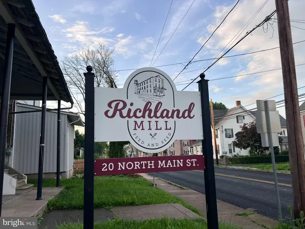a sign on the side of a building
