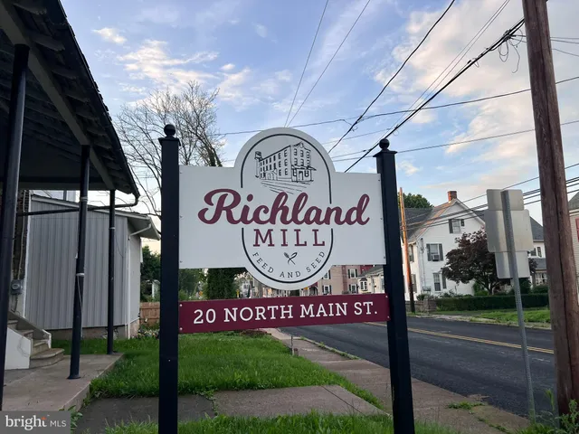 a sign on the side of a building