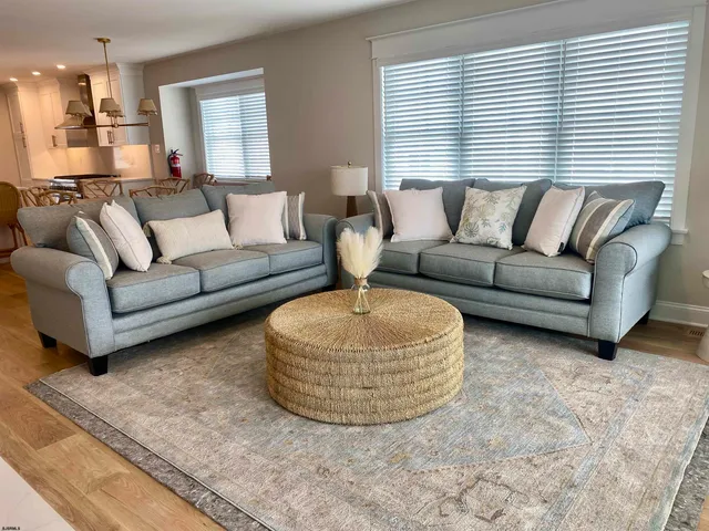 a view of a balcony with an outdoor space