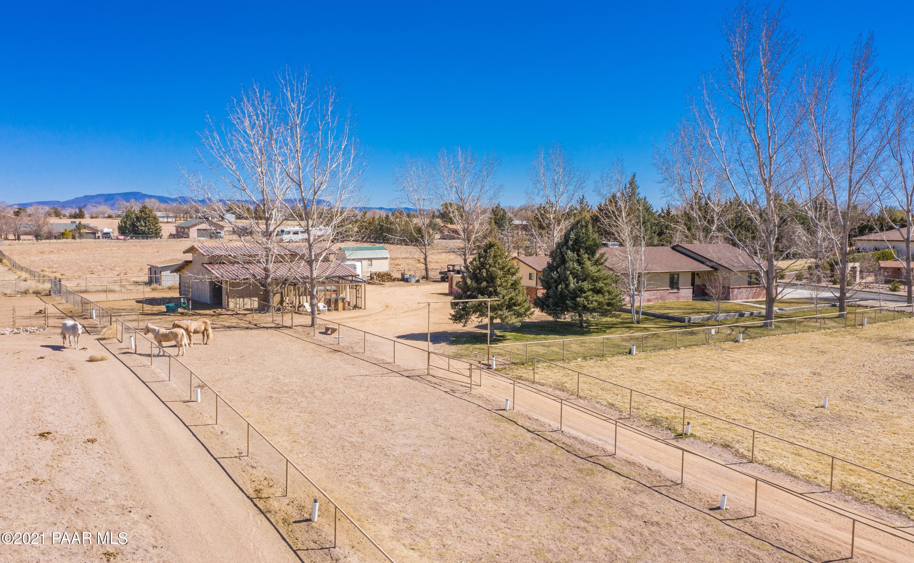 3727 North Reed Road Chino Valley, AZ 86323 - Photo 40 of 45 a view of a backyard of a house