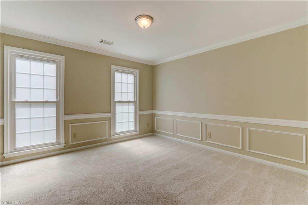 The formal dining room could be used as an office because of the abundance of optional rooms on the main level