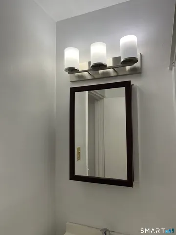 a view of a sink in a room