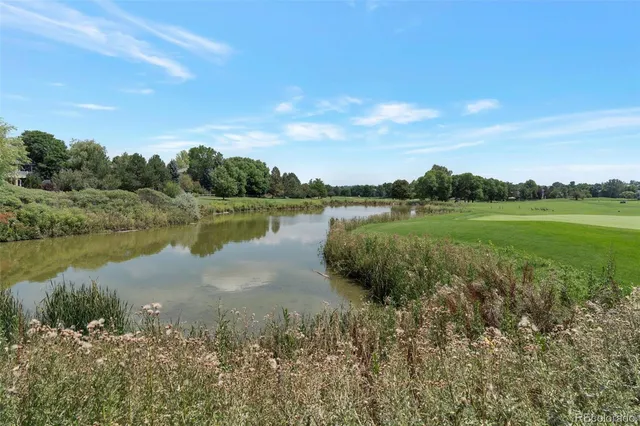 front view of a house with a garden