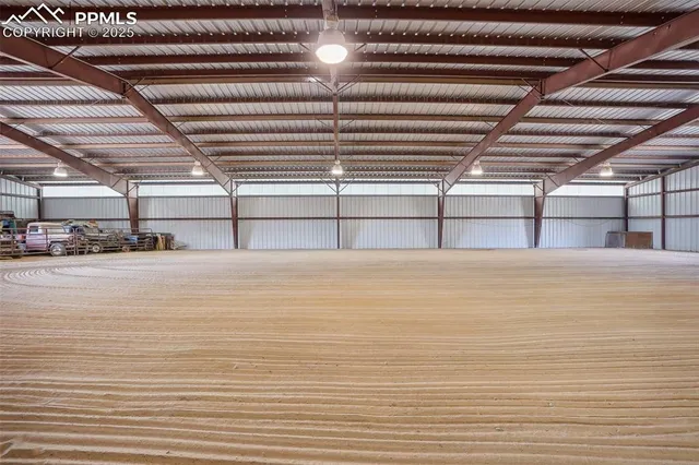 a view of hallway with stairs