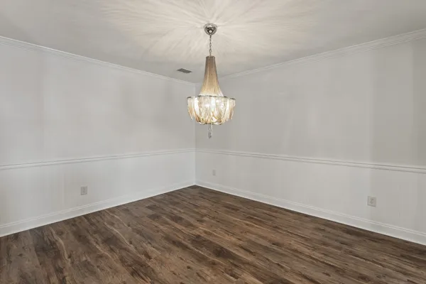 a view of small space with a window