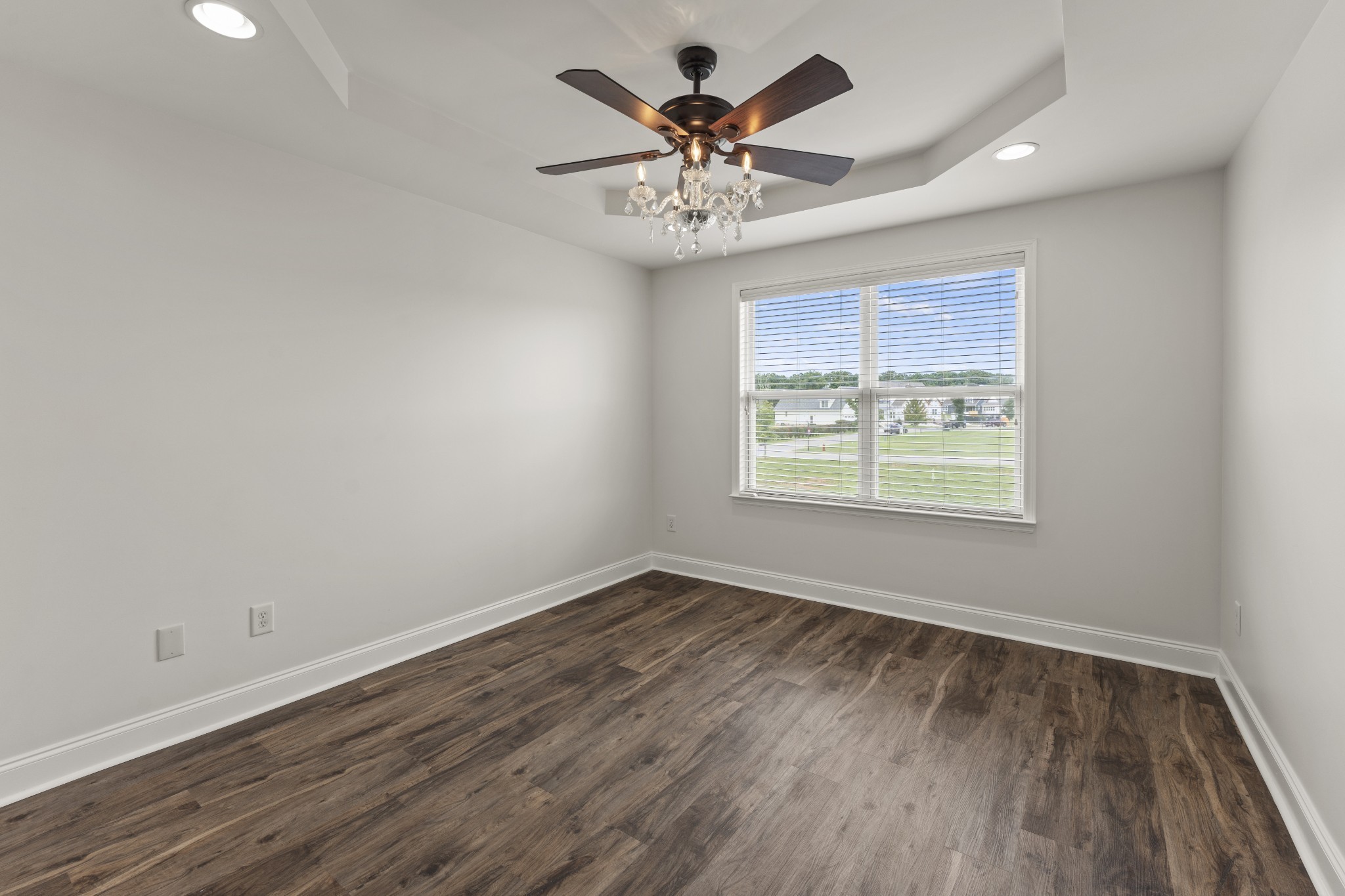 17 ANDERTON Drive Winchester, TN 37398 - Photo 27 of 42 wooden floor in an empty room with a window