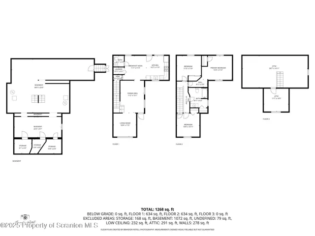 $1,600 | 527 St Frances Cabrini Avenue, Unit 2, Scranton, PA 18504