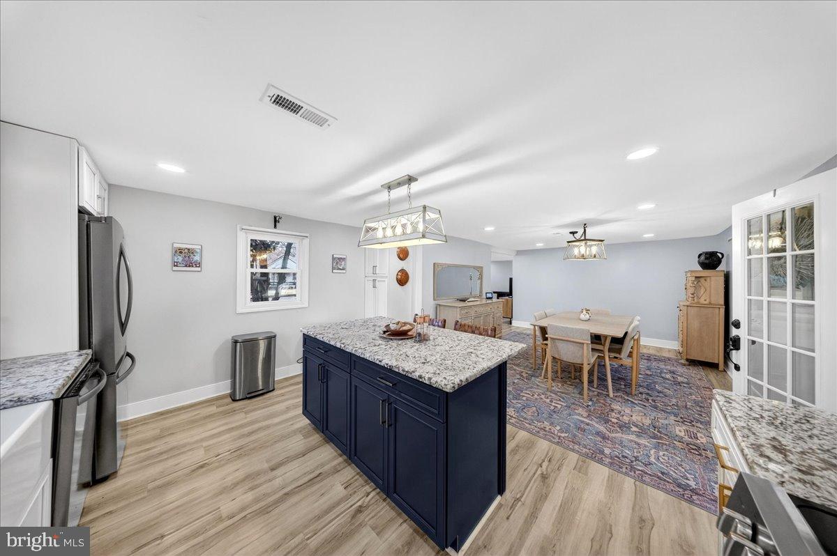 2505 West Denneys Road Dover, DE 19904 - Photo 36 of 68 Modern kitchen with stylish island design.