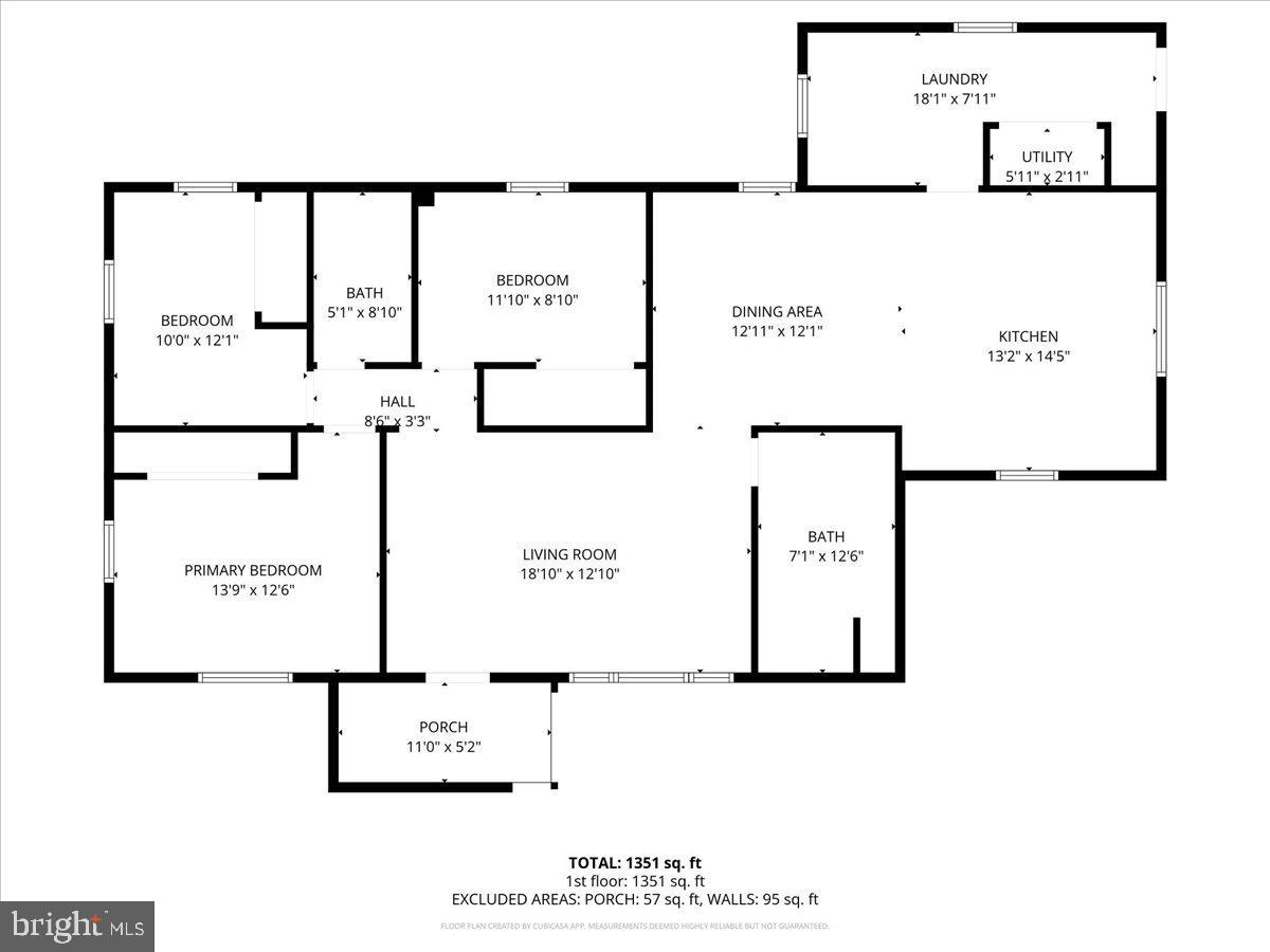 2505 West Denneys Road Dover, DE 19904 - Photo 68 of 68 Spacious floor plan with approx dimensions.