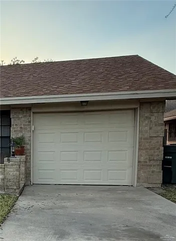 a backyard of a house