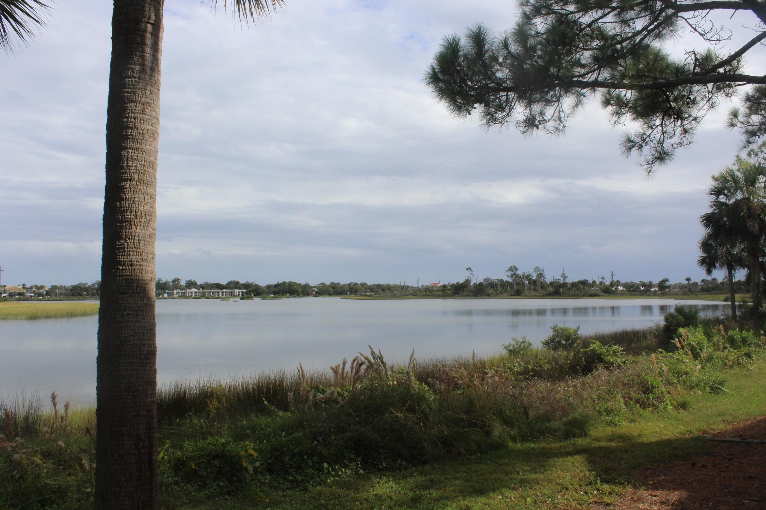 3425 Haley Pointe Road St. Augustine, FL 32084 - Photo 24 of 71 a view of a lake from a yard