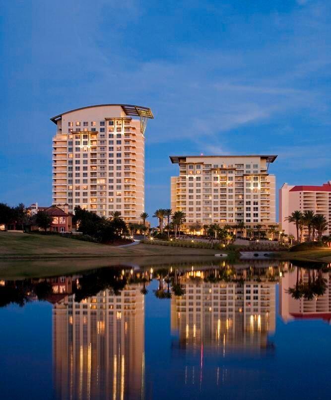 5000 South Sandestin Boulevard, Unit 6512 Miramar Beach, FL 32550 - Photo 25 of 29 a view of swimming pool from a balcony