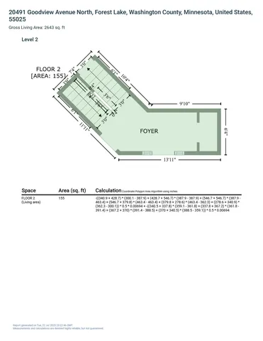 $479,900 | 20491 Goodvine Trail North, Forest Lake, MN 55025