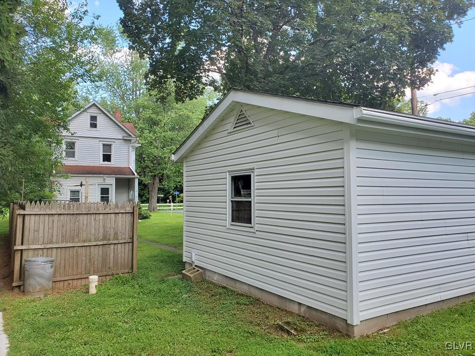 1125 Durham Road Riegelsville, PA 18077 - Photo 35 of 37 Back of garage from Alley
