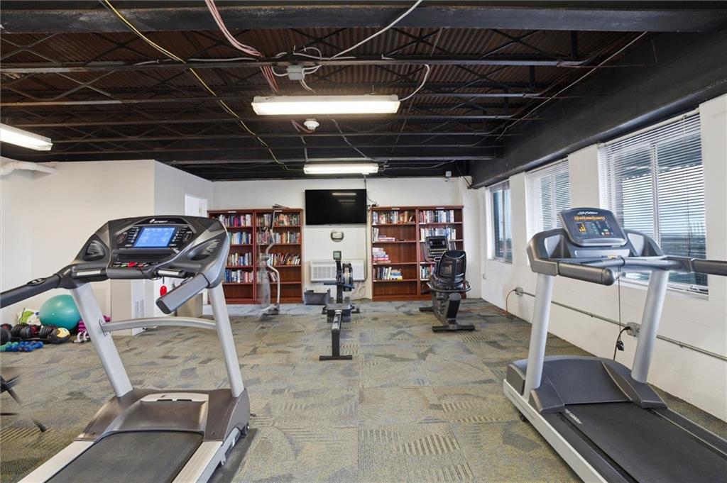 128 North Craig Street, Unit 511 Pittsburgh, PA 15213 - Photo 39 of 46 a view of a room with gym equipment