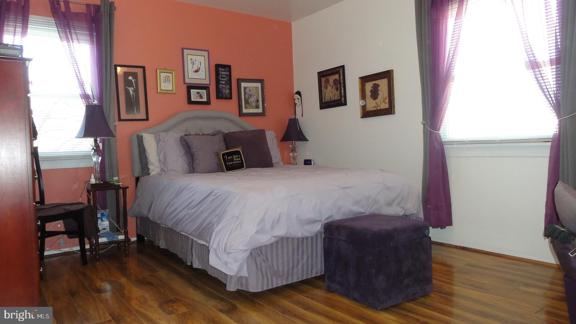 430 Highmeadow Road Reisterstown, MD 21136 - Photo 16 of 36 Master Bedroom w/Wood Laminate Floor & Fan