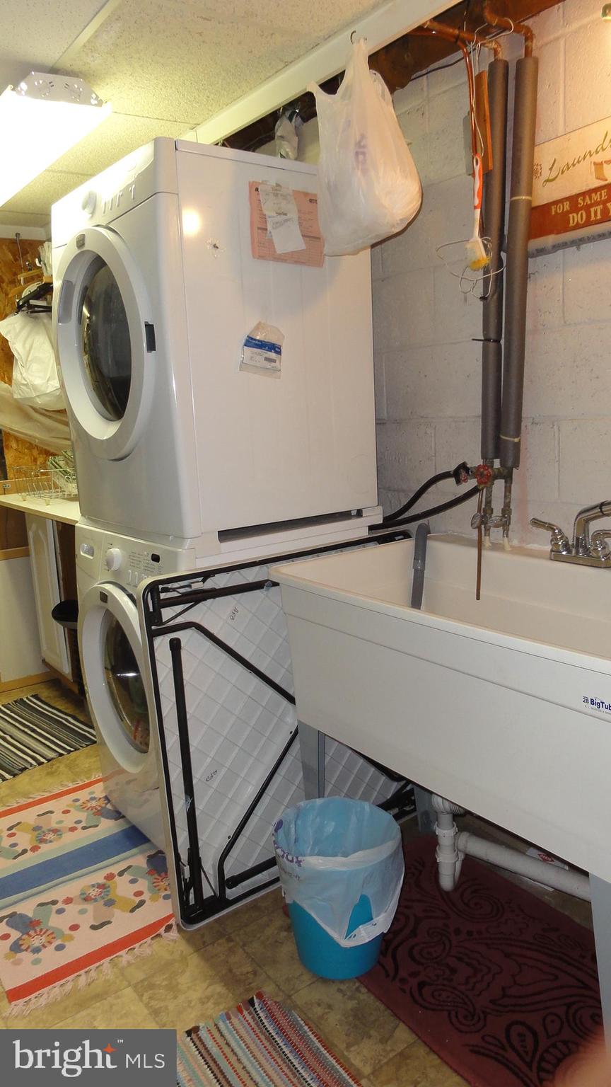 430 Highmeadow Road Reisterstown, MD 21136 - Photo 29 of 36 Laundry Room w/Vinyl Tile & Sanitary Tub