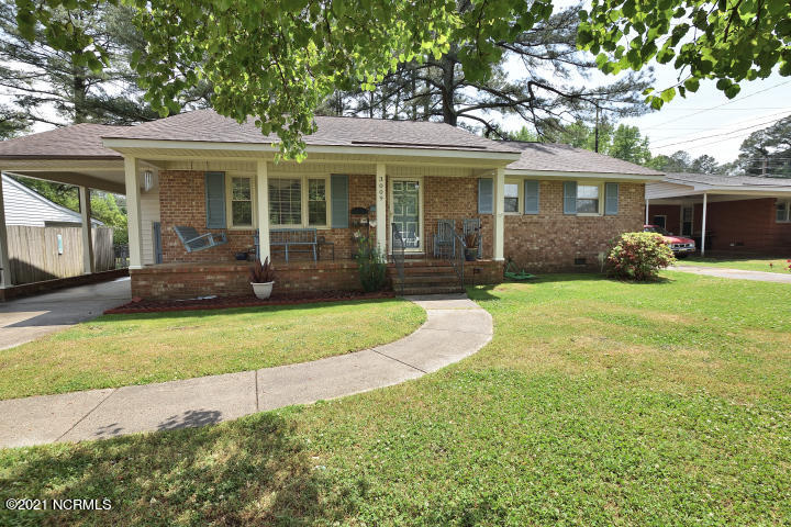 3009 Amherst Road Rocky Mount, NC 27804 - Photo 20 of 20 front of home showing sidewalk to front door