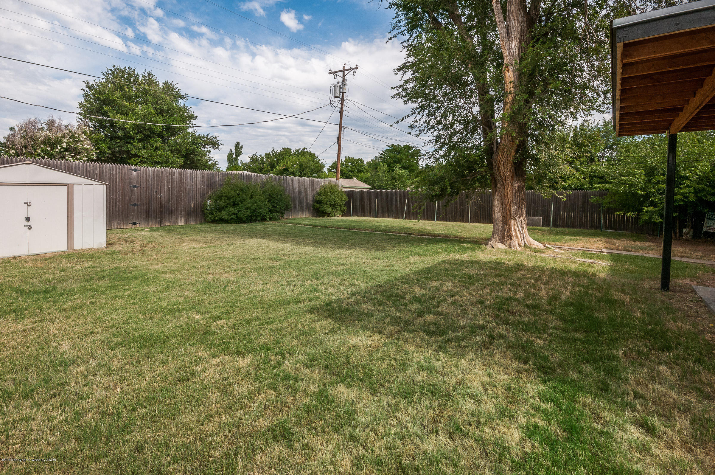 3410 South Rusk Street Amarillo, TX 79109 - Photo 22 of 24 Back Yard (2)