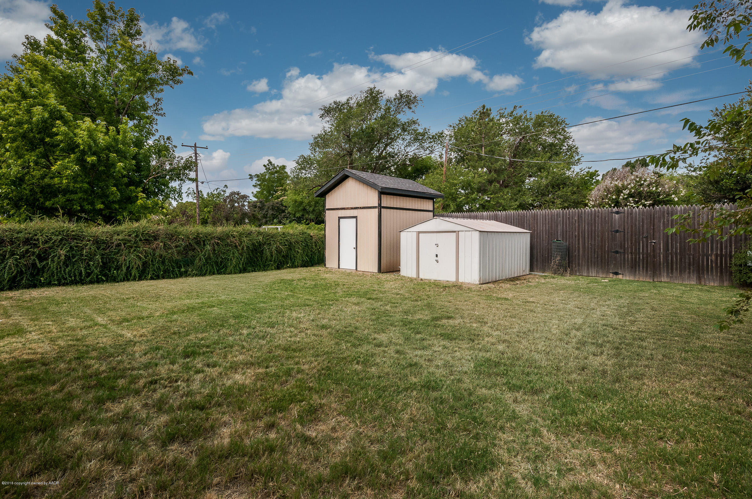 3410 South Rusk Street Amarillo, TX 79109 - Photo 24 of 24 Back Yard