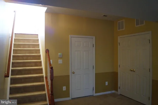 a view of front door with a door