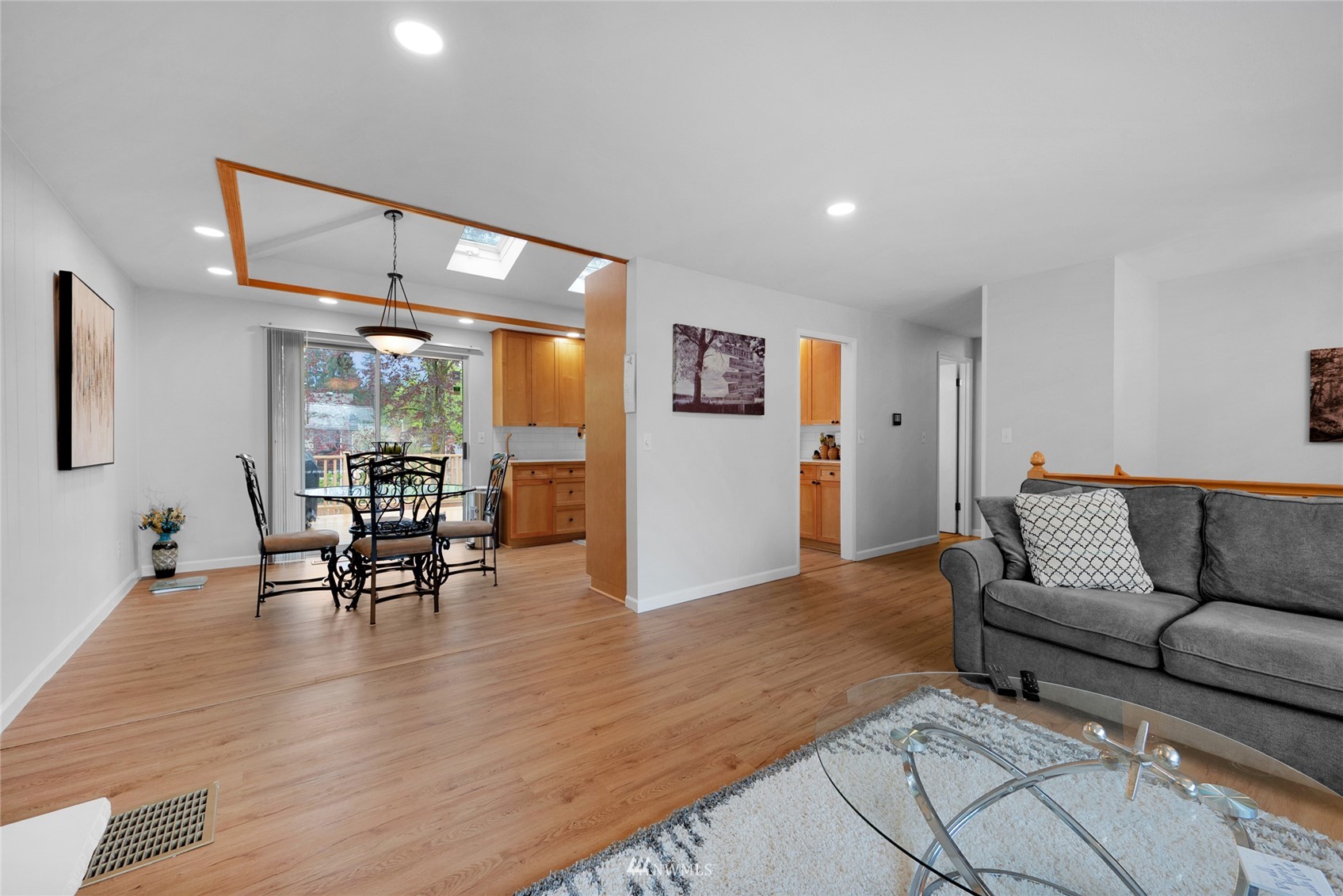21823 2nd Avenue West Bothell, WA 98021 - Photo 6 of 30 a living room with furniture and a wooden floor