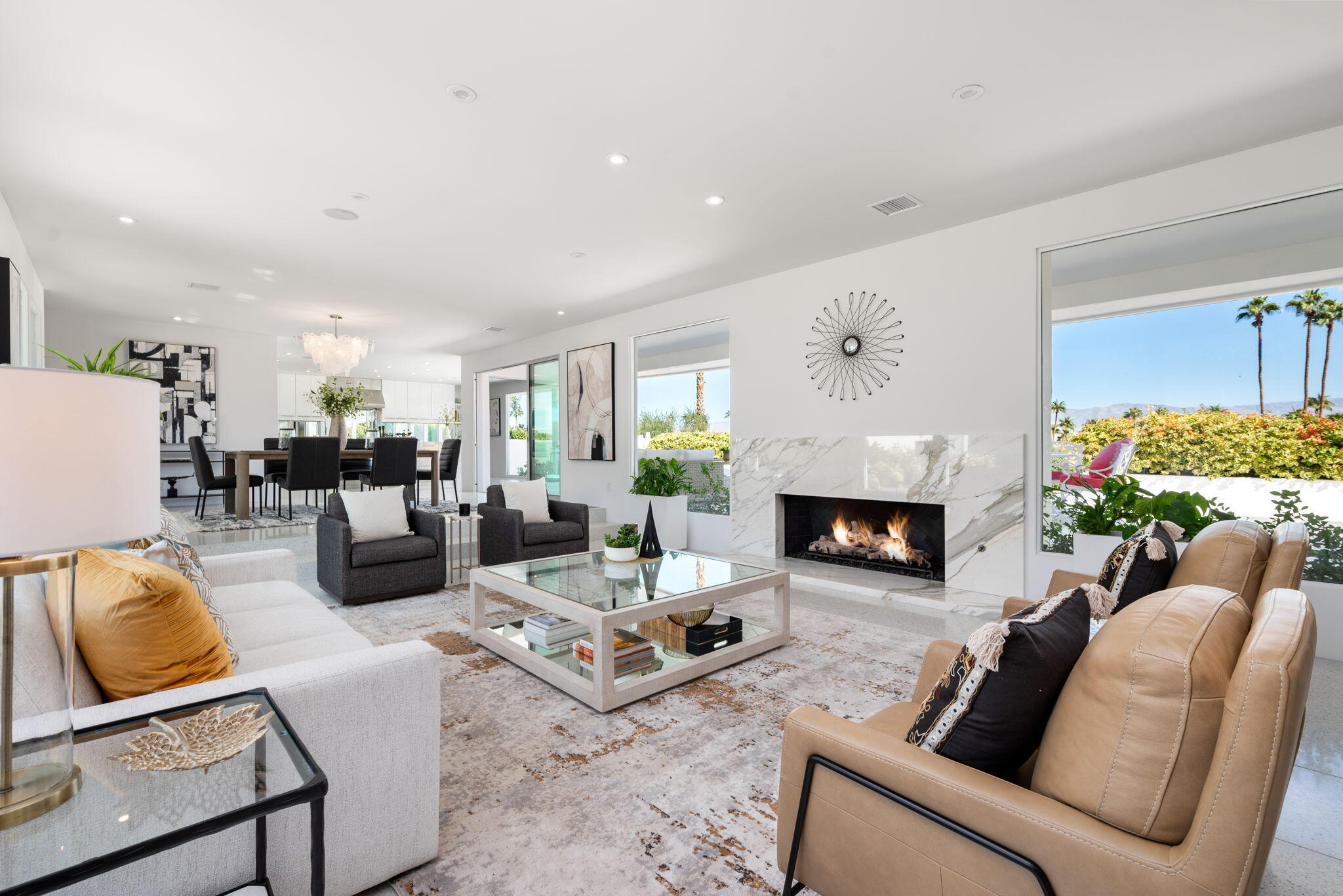 70288 Calico Road Rancho Mirage, CA 92270 - Photo 24 of 72 LR Fireplace