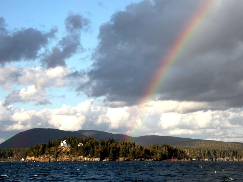 26 Ocean Road Cranberry Isles, ME 04625 - Photo 34 of 35 Bright rainbow