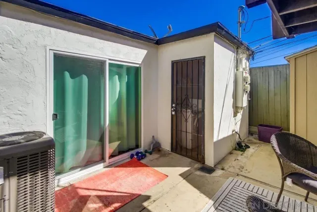 a view of outdoor space and porch
