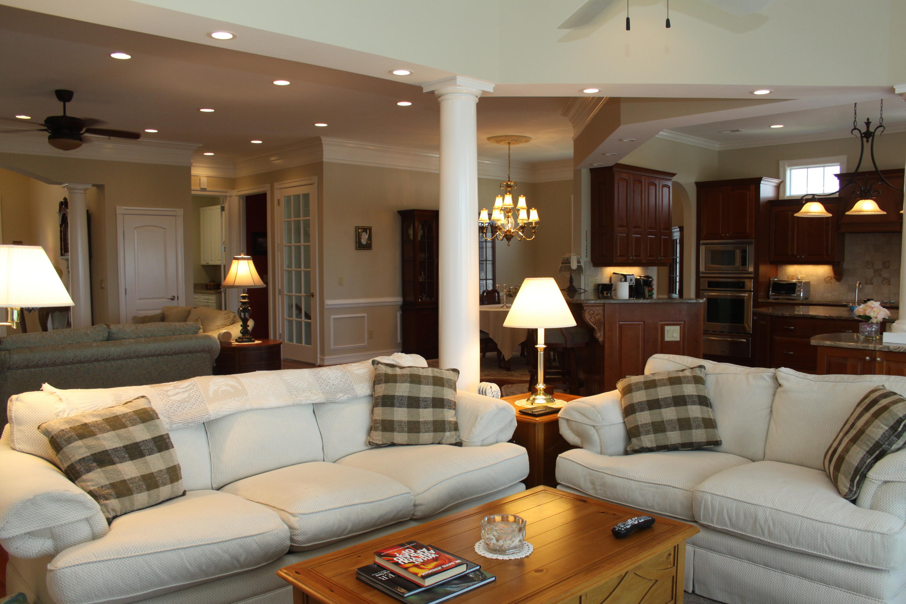 159 Calypso Road Moneta, VA 24121 - Photo 12 of 72 a living room with furniture and a lamp