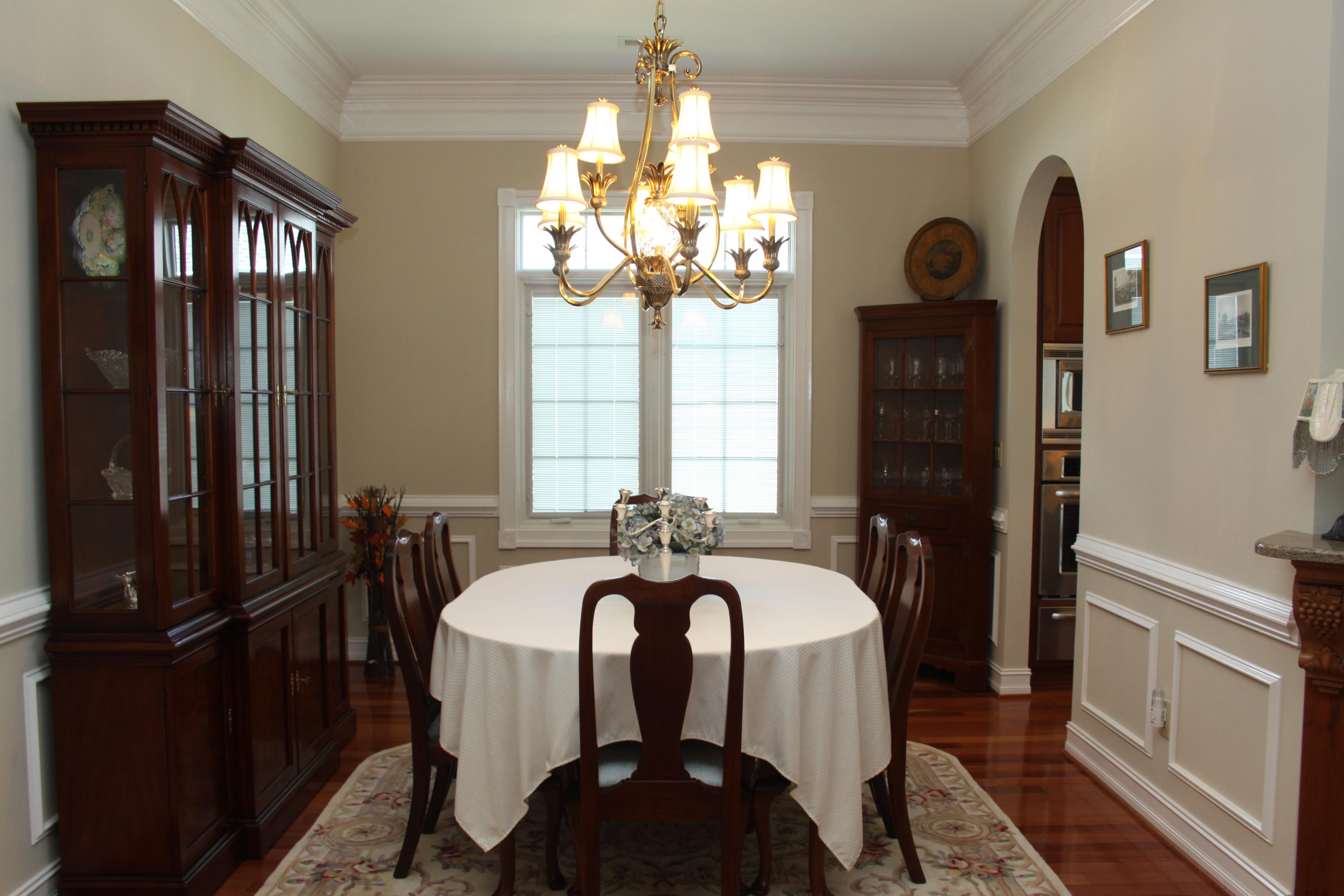 159 Calypso Road Moneta, VA 24121 - Photo 18 of 72 a view of a dining room with furniture window and wooden floor