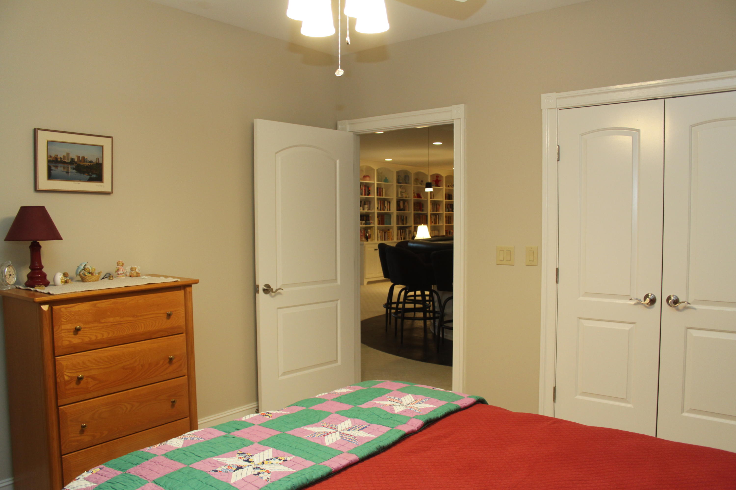 159 Calypso Road Moneta, VA 24121 - Photo 45 of 72 a bedroom with a bed and a dresser in it