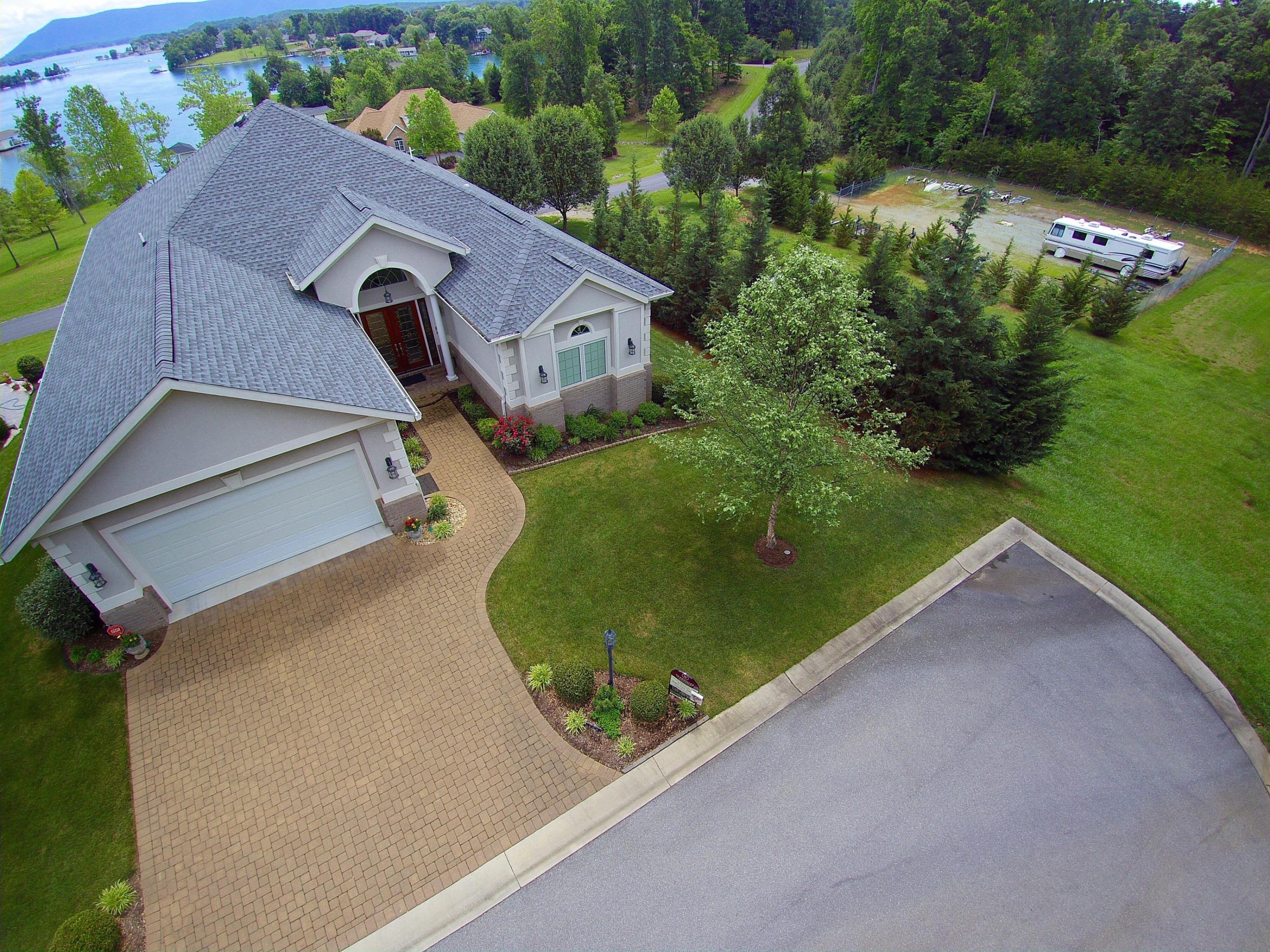 159 Calypso Road Moneta, VA 24121 - Photo 7 of 72 an aerial view of a house