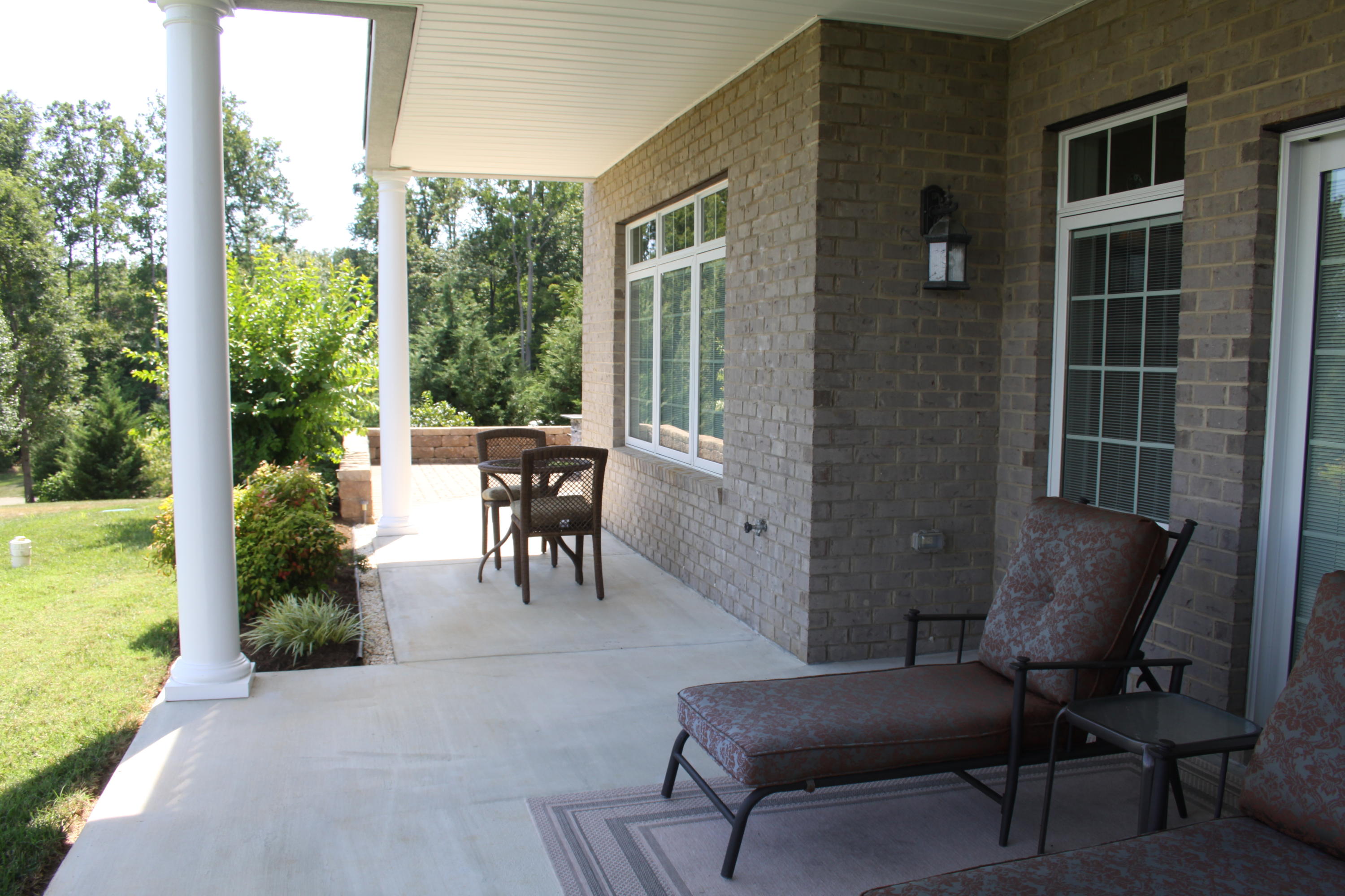 159 Calypso Road Moneta, VA 24121 - Photo 64 of 72 a view of a patio with furniture and a yard