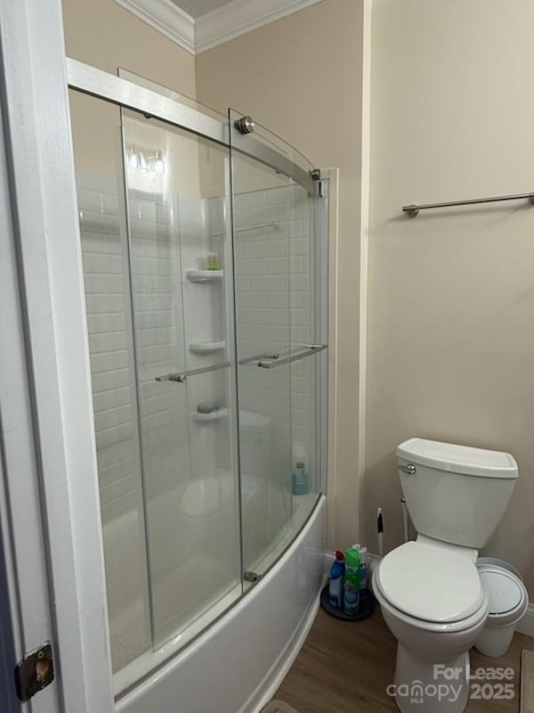 4897 Kiser Island Road, Unit B Terrell, NC 28682 - Photo 10 of 18 a bathroom with a toilet and a shower