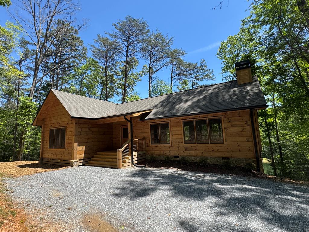 85 Moreland Trail Blue Ridge, GA 30513 - Photo 41 of 56 a view of a house with a yard
