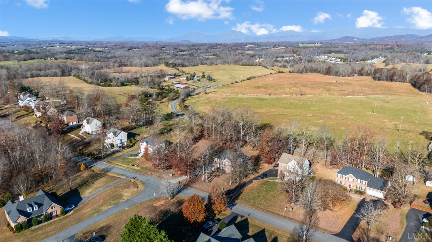 1083 High Grove Lane Forest, VA 24551 - Photo 53 of 75 an aerial view of residential houses with outdoor space