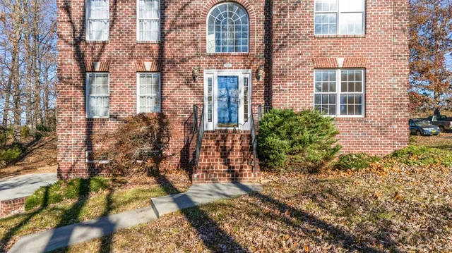a view of outdoor space with a car park