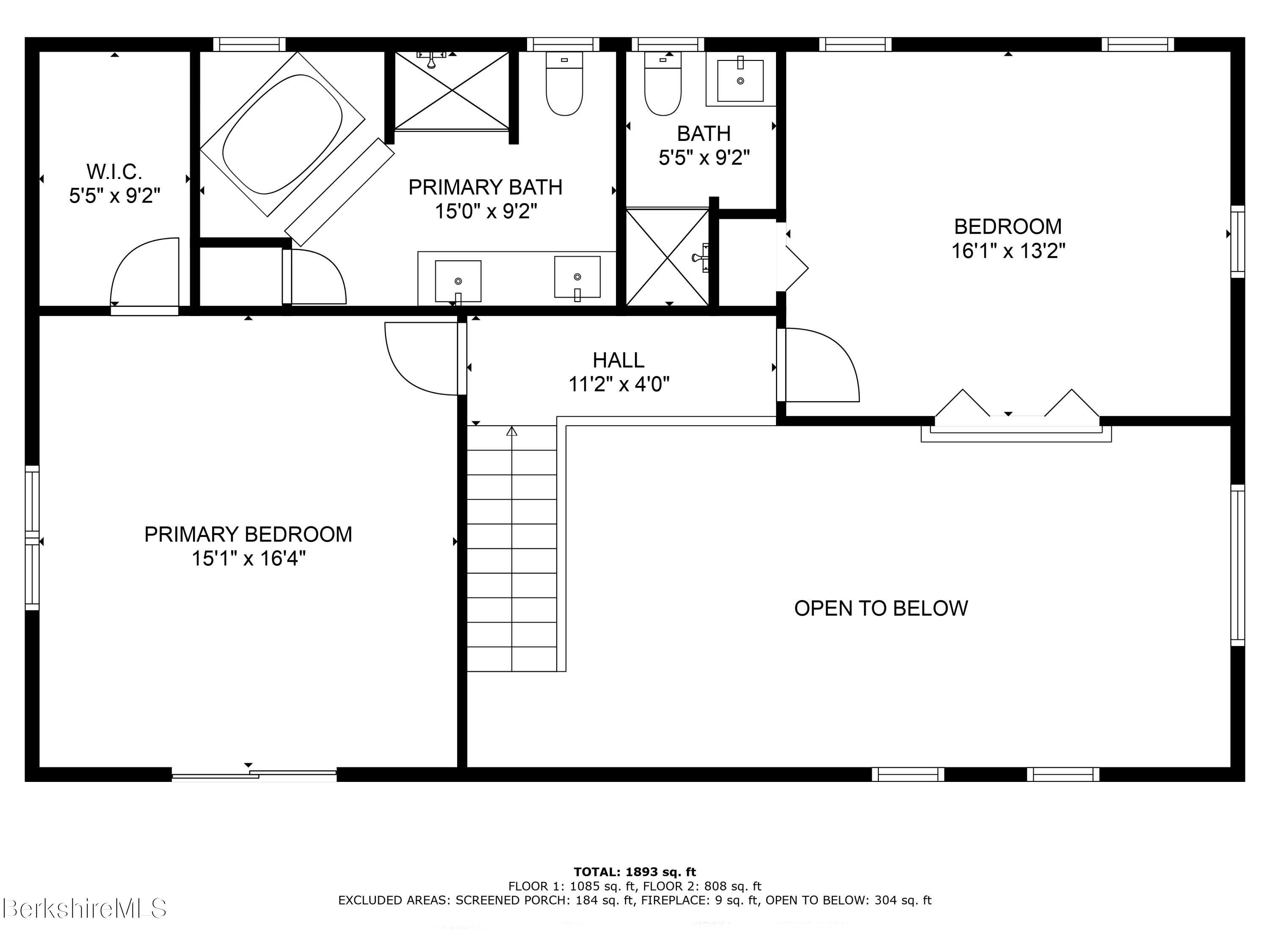 139 Tyringham Road Monterey, MA 01245 - Photo 77 of 78 2nd_floor_139_tyringham_road_monterey_ma