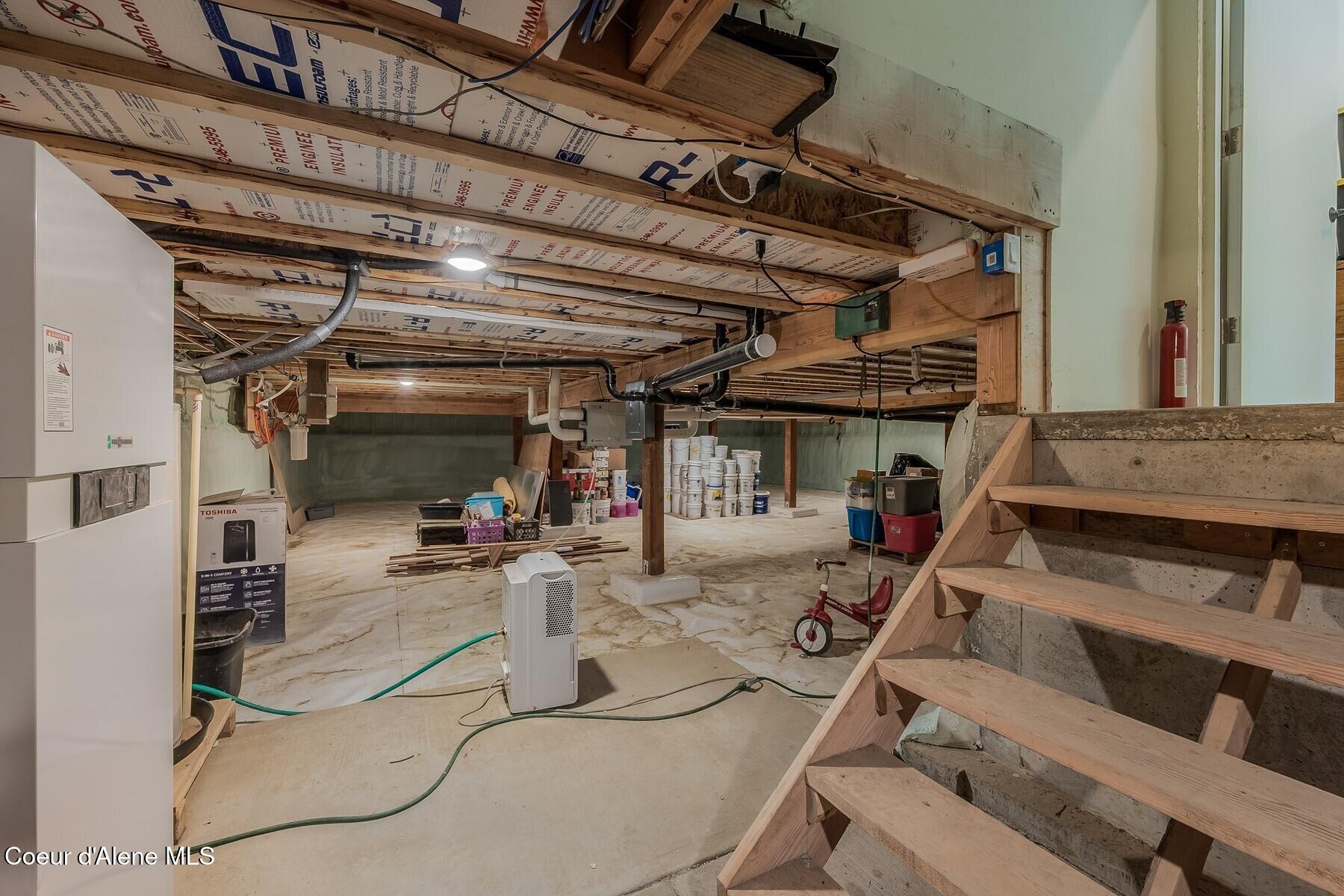 521 Magpie Lane Sandpoint, ID 83864 - Photo 39 of 84 Unfinished Basement