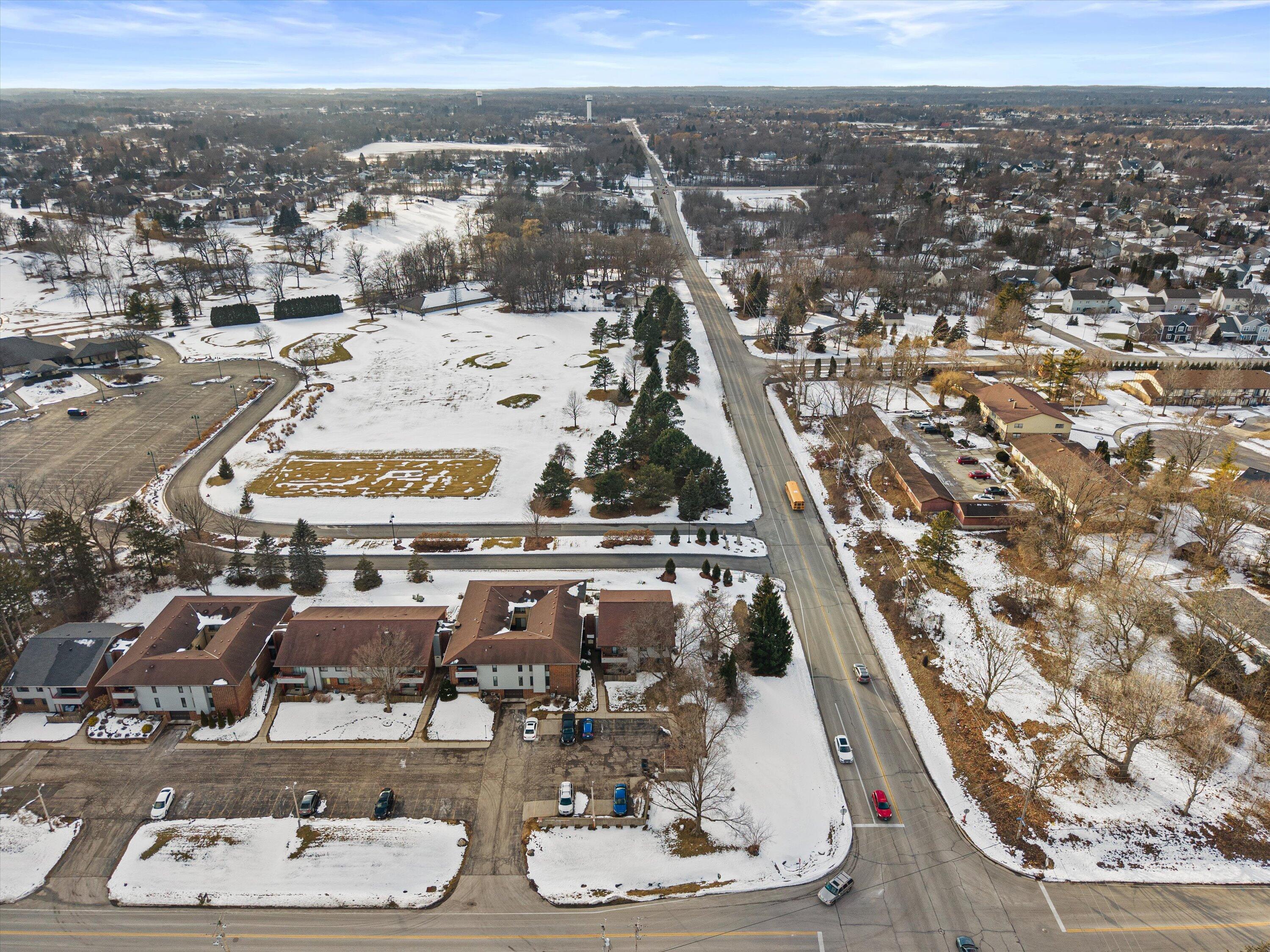 7911 South 68th Street, Unit 102 Franklin, WI 53132 - Photo 24 of 24 Ariel View