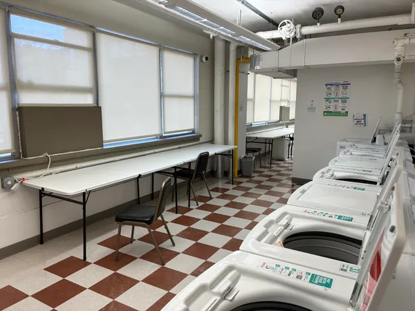 a very nice looking room with a large window