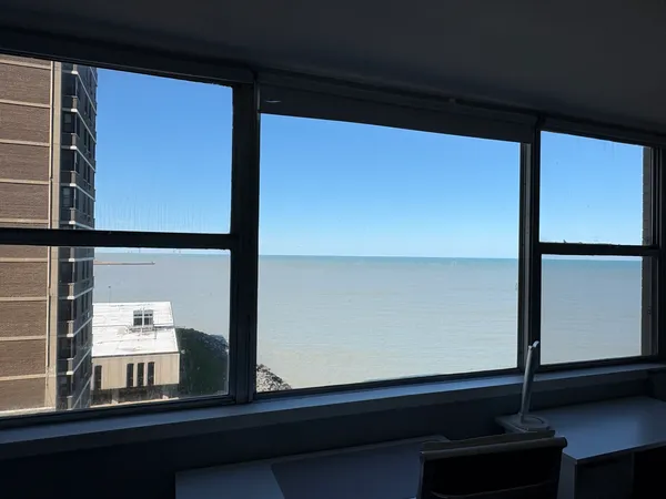 a view of a window