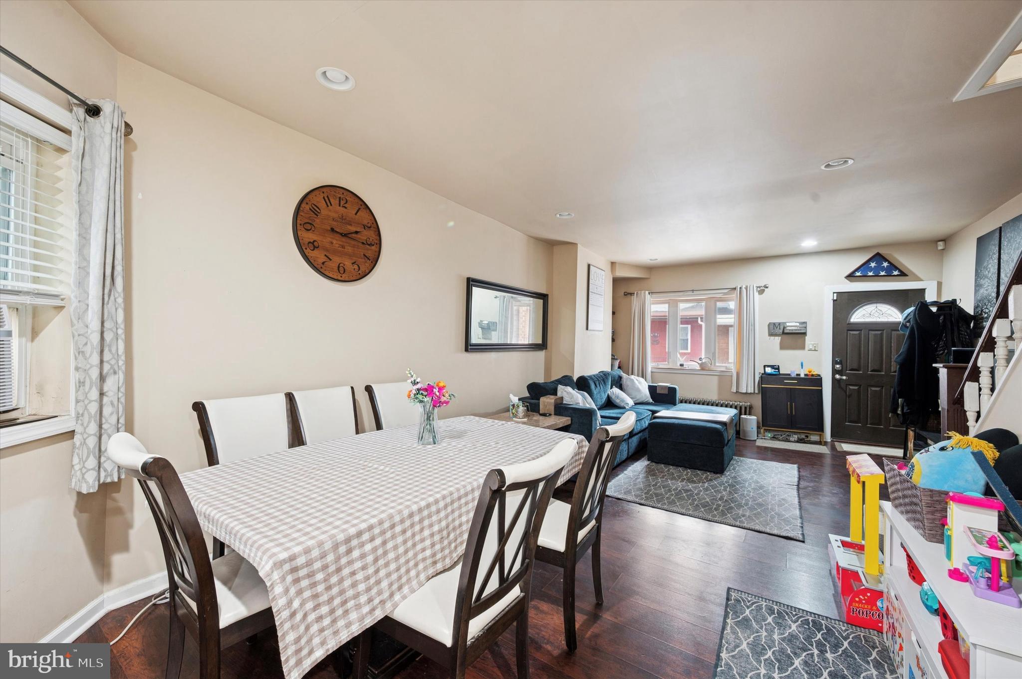 1404 North Felton Street Philadelphia, PA 19151 - Photo 6 of 15 a view of a dining room with furniture and wooden floor