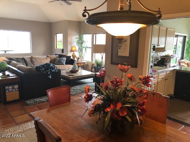 7272 East Gainey Ranch Road, Unit 33 Scottsdale, AZ 85258 - Photo 9 of 31 DINING ROOM -LIVING AREA