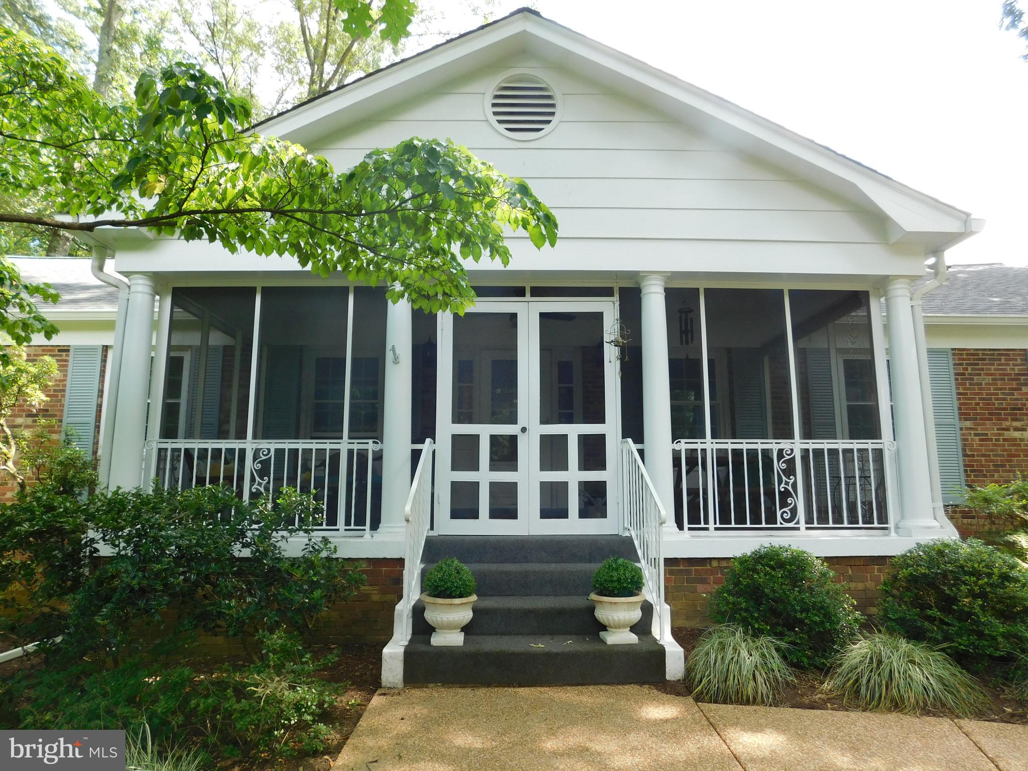 12123 Stirrup Road Reston, VA 20191 - Photo 4 of 53 Front screened porch.