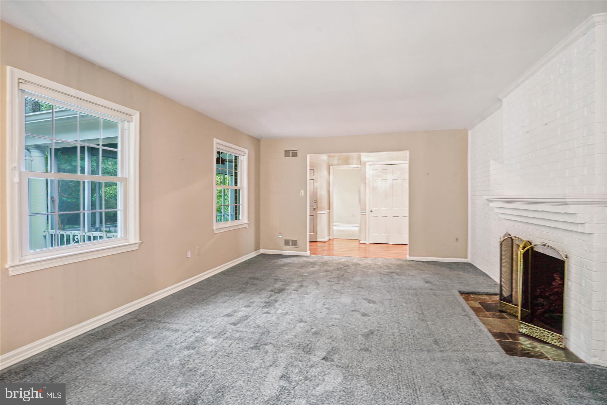 12123 Stirrup Road Reston, VA 20191 - Photo 8 of 53 Living Room from Dining Room to Foyer