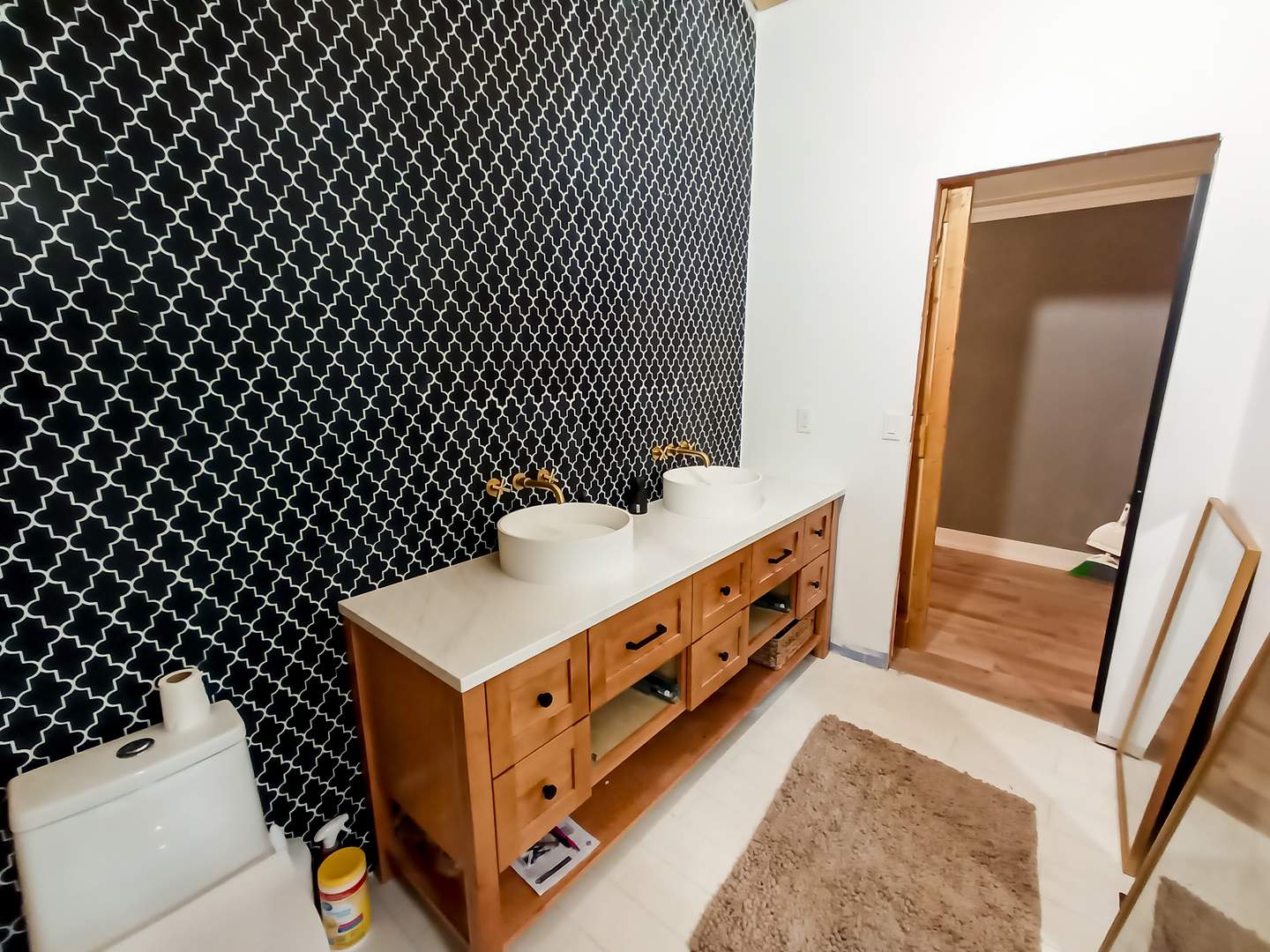 2771 East 1779th Road Ottawa, IL 61350 - Photo 16 of 36 a bathroom with a sink a vanity and a mirror